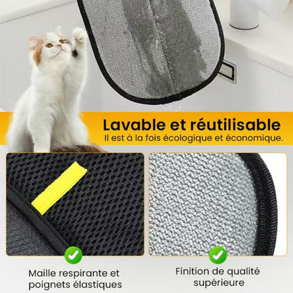 PoilZen™ - Gants Anti-Poils Réutilisables