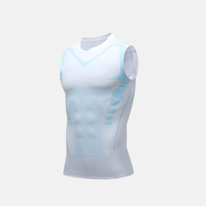 linear-gradient(52deg, rgba(255,255,255,1) 50%, rgba(55,123,159,1) 50%);