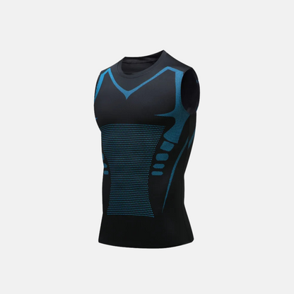 linear-gradient(52deg, rgba(0,0,0,1) 50%, rgba(55,123,159,1) 50%);