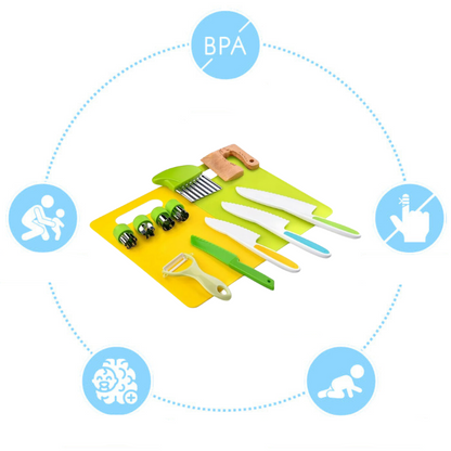 ChefKid™ – Kit de Cuisine Sécurisé pour enfants