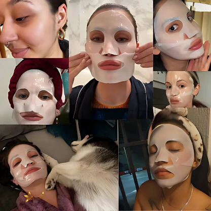 GlowLiss™ - Masque Hydratant Bio-Collagène