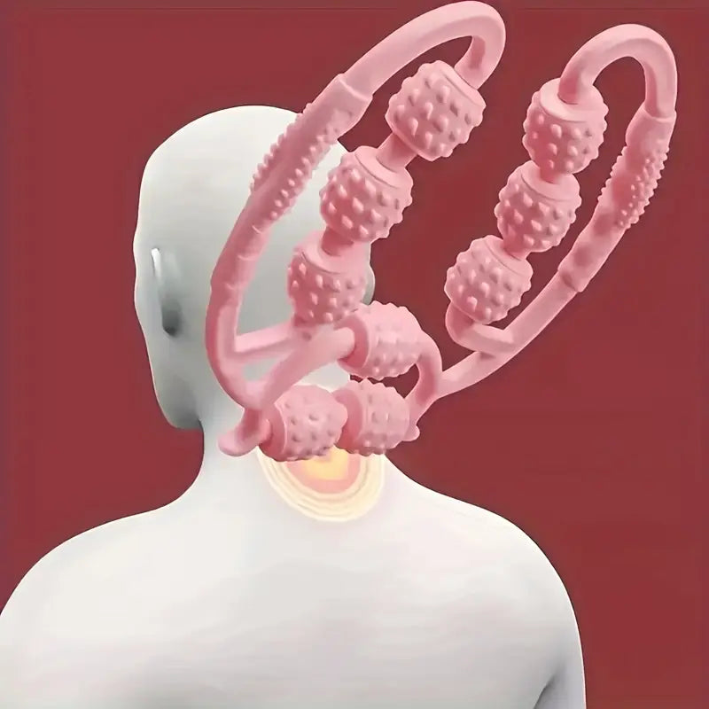 LegRoll™ Pro – Rouleau de Massage à 9 Roues