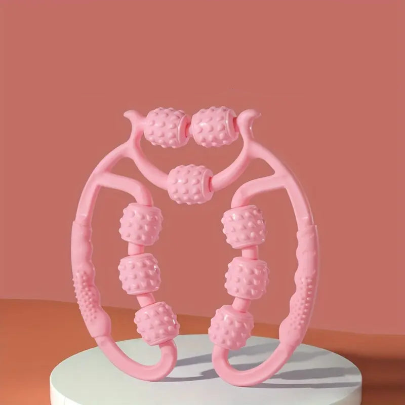 LegRoll™ Pro – Rouleau de Massage à 9 Roues