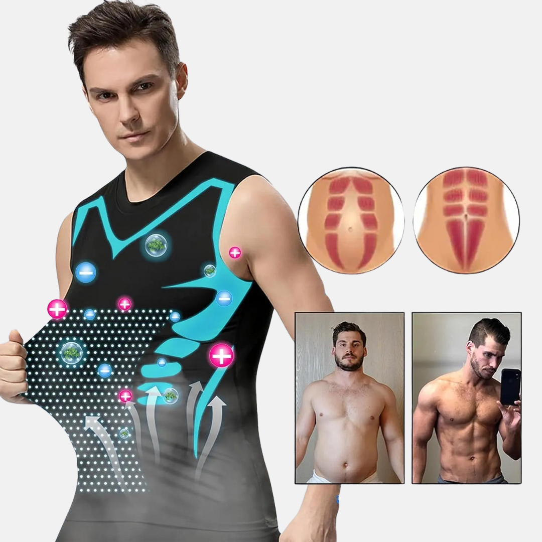 SlimForm™ – Débardeur Amincissant Gainant pour Homme