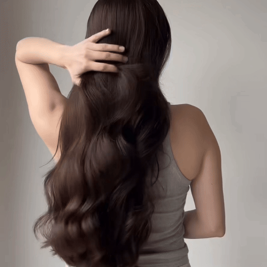 VibraHair™ – Peigne & Masseur Cuir Chevelu 3-en-1