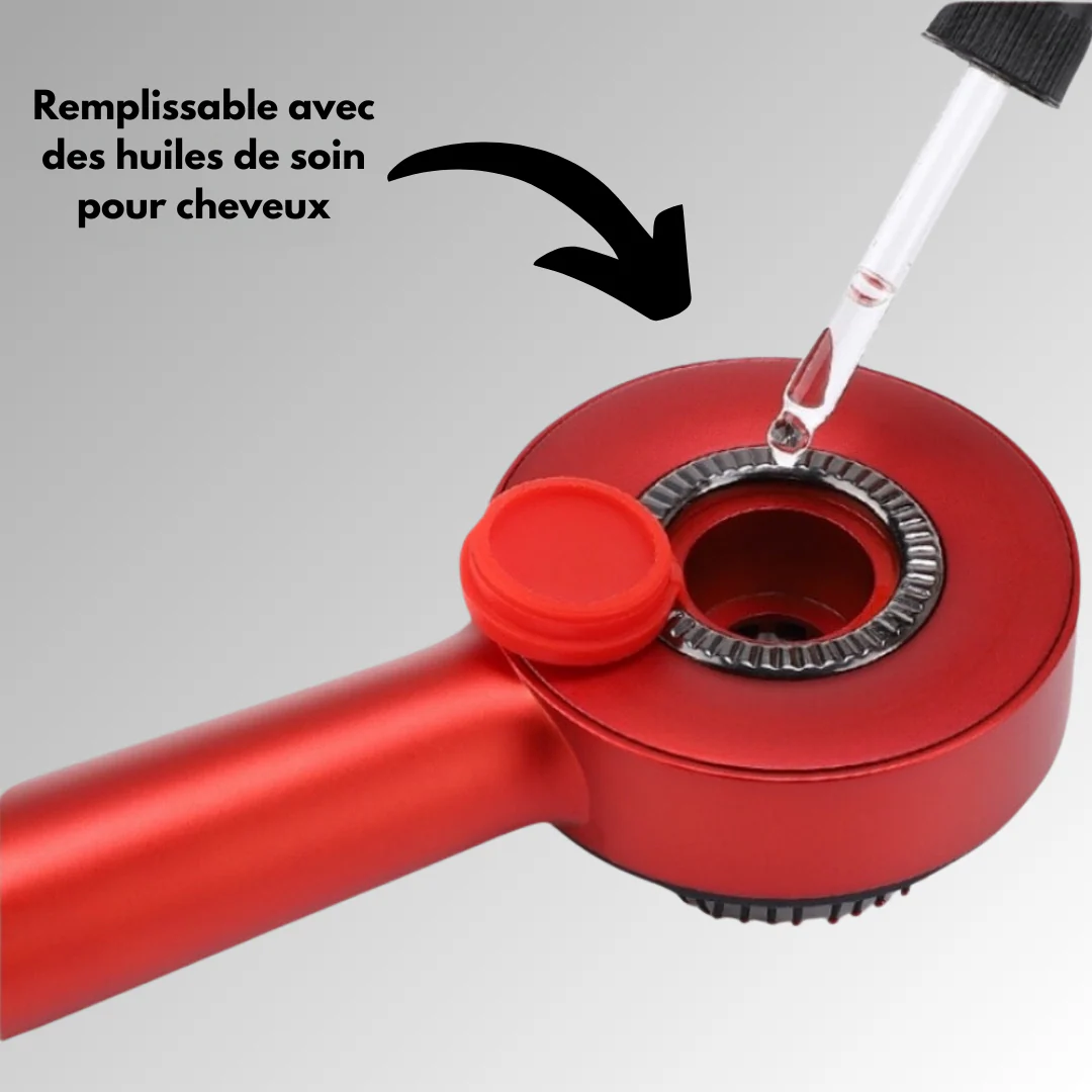 VibraHair™ – Peigne & Masseur Cuir Chevelu 3-en-1