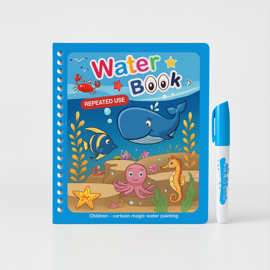 WaterBook™ – Cahiers Magiques à colorier à l'eau