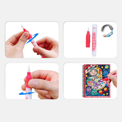 WaterBook™ – Cahiers Magiques à colorier à l'eau